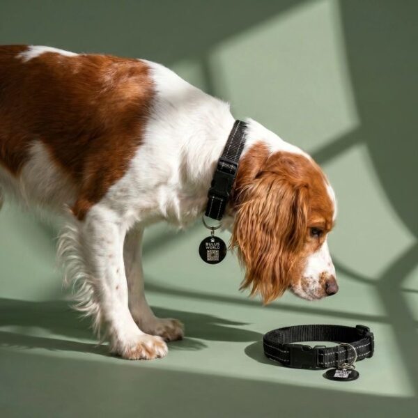 BULUS WORLD Smart Pet ID Tag Collar